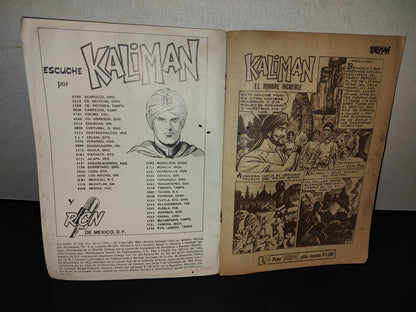 209- Kaliman. El Hombre Increíble - No. 265, Dic. 26 De 1970