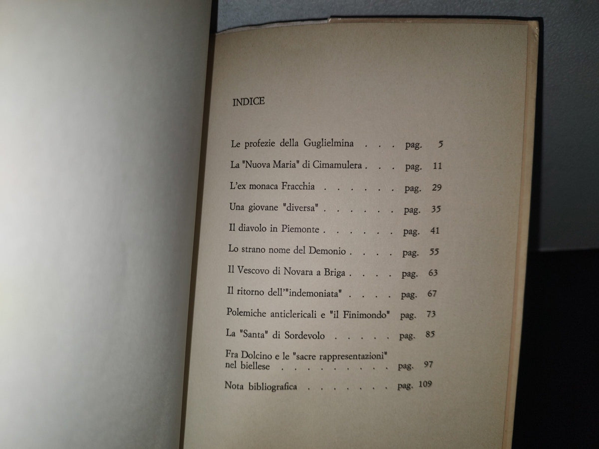 98- Le Donne Del Diavolo . Vicende Di Religiosità Popolare Dell'Ottocento Piemontese. Roberto Gremmp