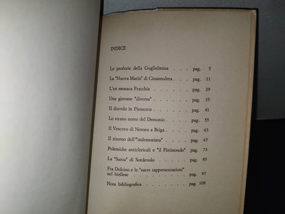 98- Le Donne Del Diavolo . Vicende Di Religiosità Popolare Dell'Ottocento Piemontese. Roberto Gremmp