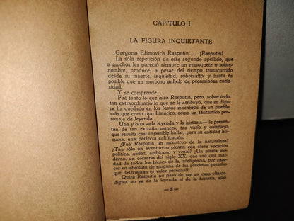 118- Rasputín. El Munje Ruso Maldito - Alfonso Lapena - Editorial El Libro Español - 1958