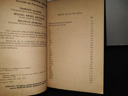 169- La Tía Tula - M. De Unamuno