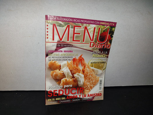 179- Revista Menú Diario. Recetas Afrodisíacas. Año 10 No. 118 - 2009