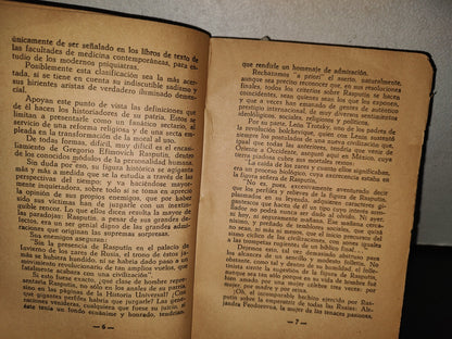 118- Rasputín. El Munje Ruso Maldito - Alfonso Lapena - Editorial El Libro Español - 1958
