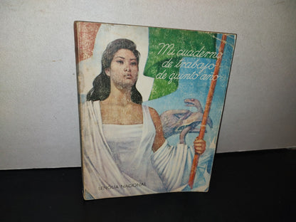 143- Mi Cuaderno De Trabao De Quinto Año. Lengua Nacional - 1970