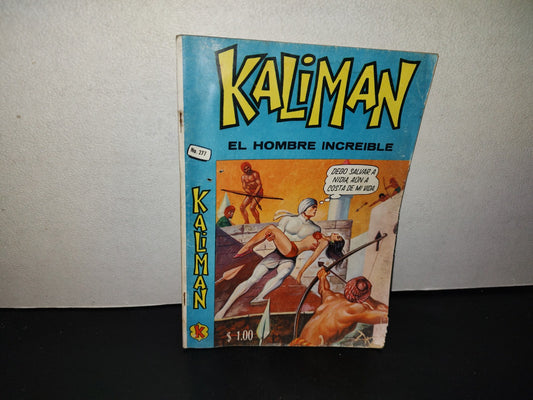 209- Kaliman. El Hombre Increíble - No. 277, Marzo 20 De 1971
