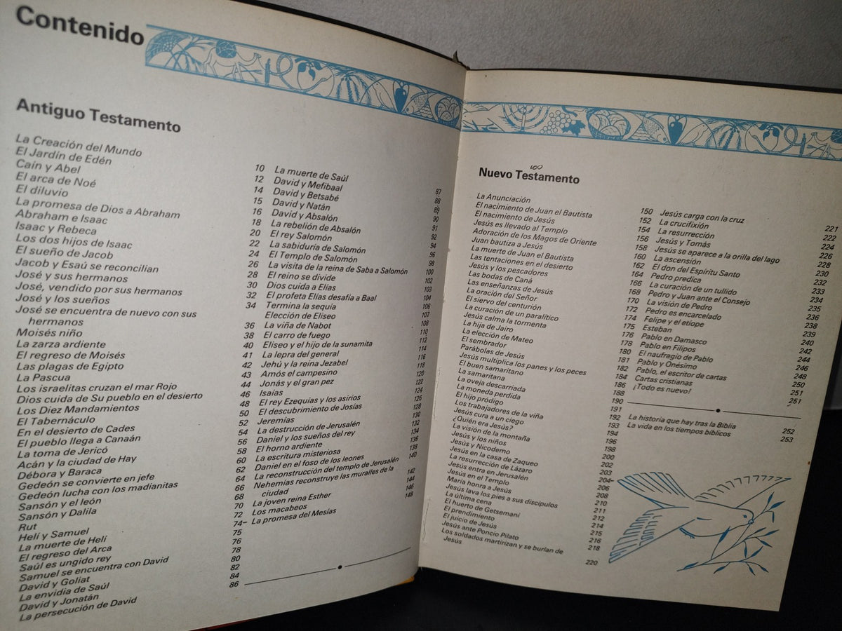 166- Grandes Obras Ilustradas. La Biblia Ilustrada Para Niños - Edaf - 80'S