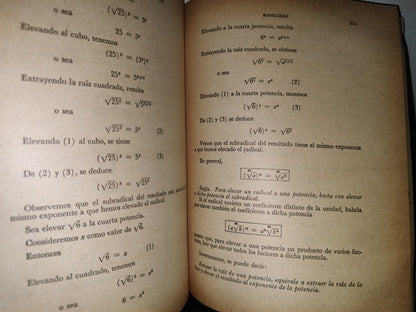 91- Matemáticas. Tercer Curso - Arquímedes Caballero - 1962