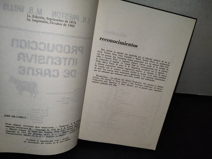174- Producción Intensiva De Carne - T. R. Preston, M. B. Willis