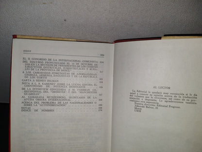 93- Lenin. Sobre El Internacionalismo Proletario - Editorial Progreso, Moscú - 70'S