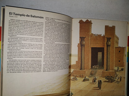 166- Grandes Obras Ilustradas. La Biblia Ilustrada Para Niños - Edaf - 80'S