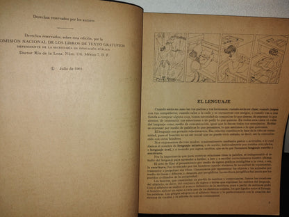 143- Mi Cuaderno De Trabao De Quinto Año. Lengua Nacional - 1970