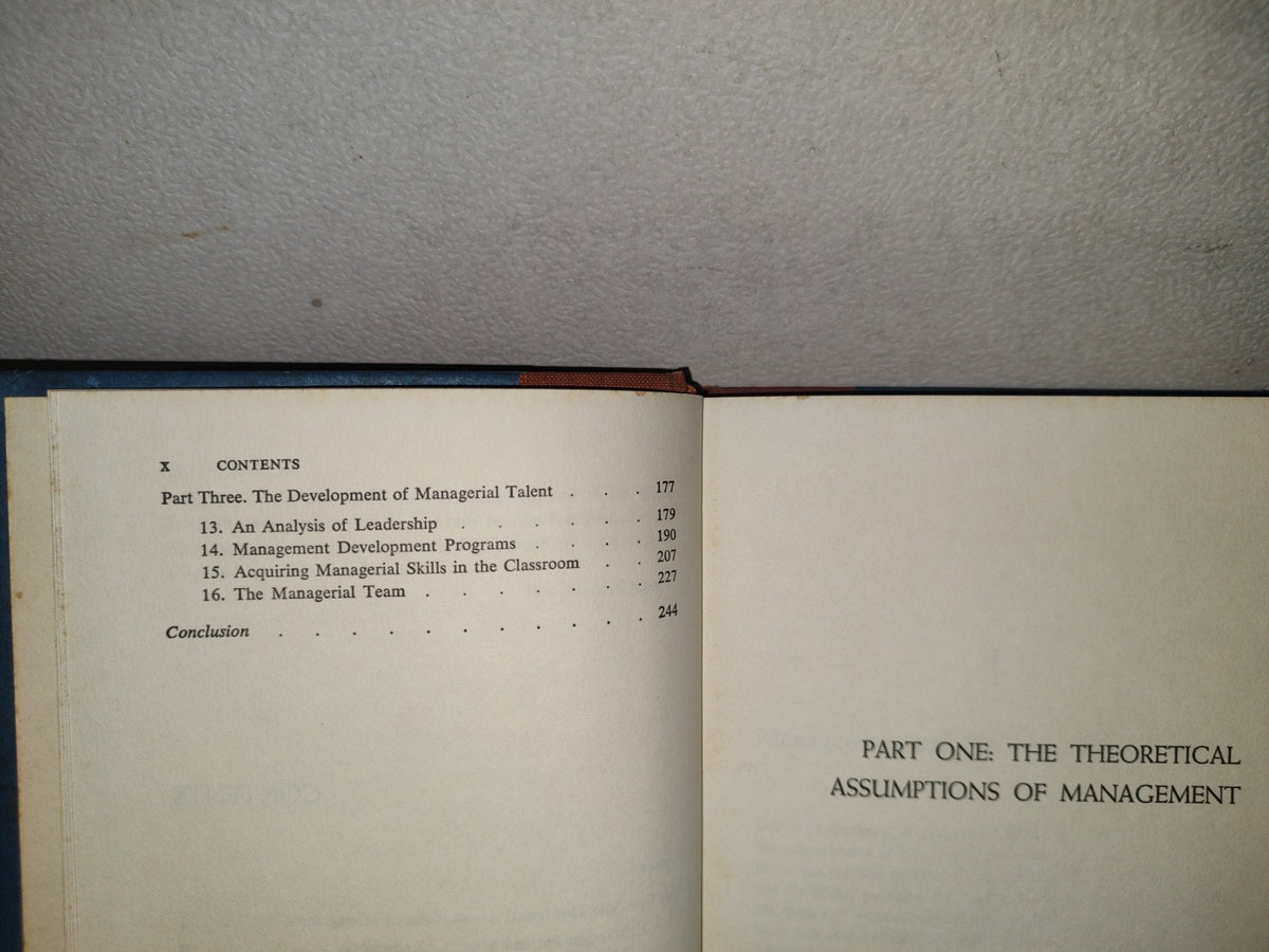 98- The Human Side Of Enterprise - Douglas Mcgregor - Mcgraw-Hill Book Company Inc. - 1960