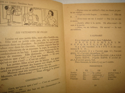 38- Mi Libro De Francés. Curso De Iniciación - Chevalier, Escarpit - 1949