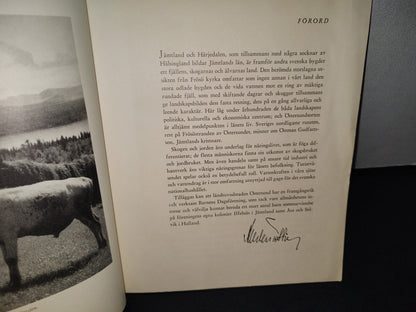 172- Sueco. Konung Gustaf Vi Adolfs Eriksgata. Jämtland-Härjedalen - 1955