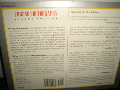24- Fotografía. Guía Completa Para Asignar Precios. Pricing Photography - Michael Heron