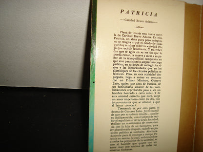 167- Patricia (Alma Rebelde) - Caridad Bravo Adams - Editorial Constancia, S. A., 1966