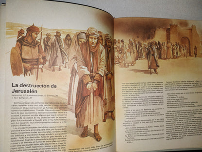 166- Grandes Obras Ilustradas. La Biblia Ilustrada Para Niños - Edaf - 80'S