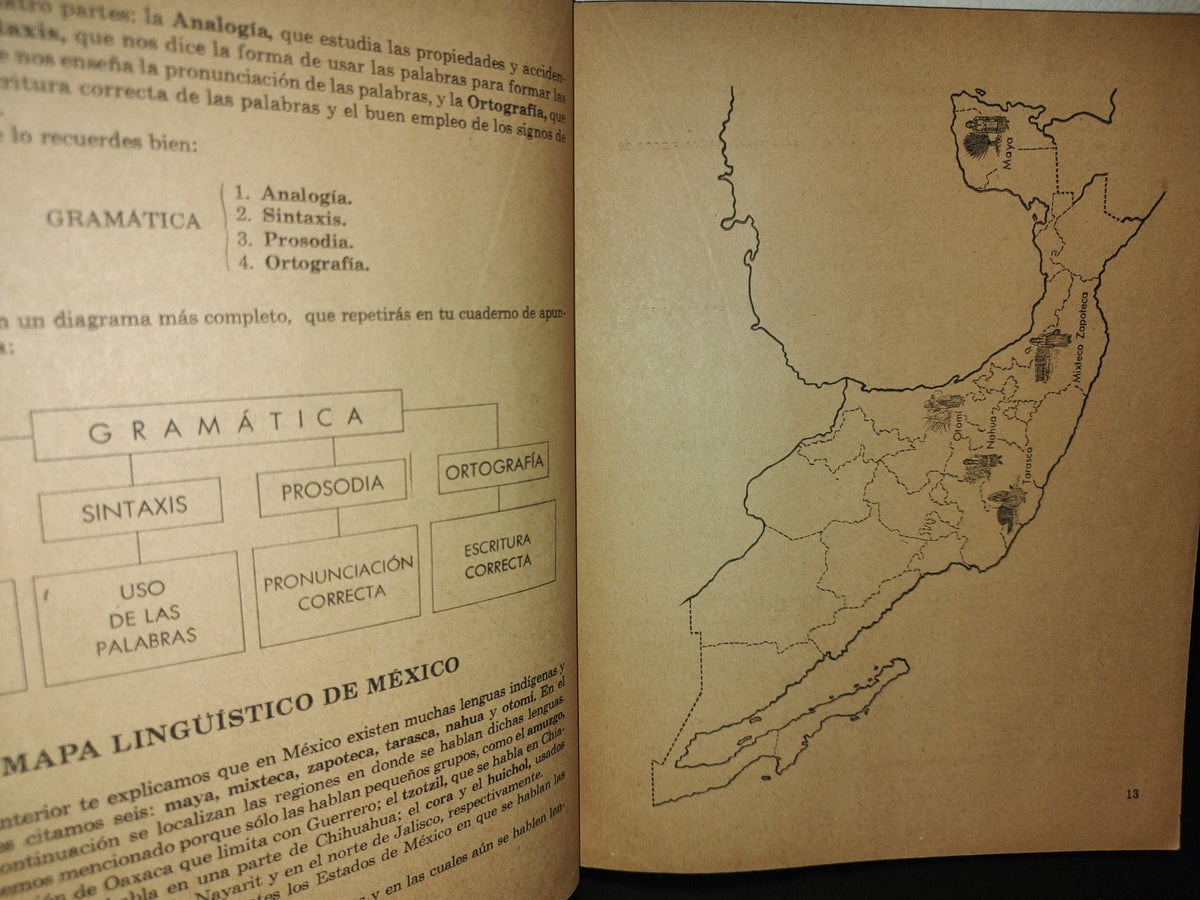 143- Mi Cuaderno De Trabao De Quinto Año. Lengua Nacional - 1970