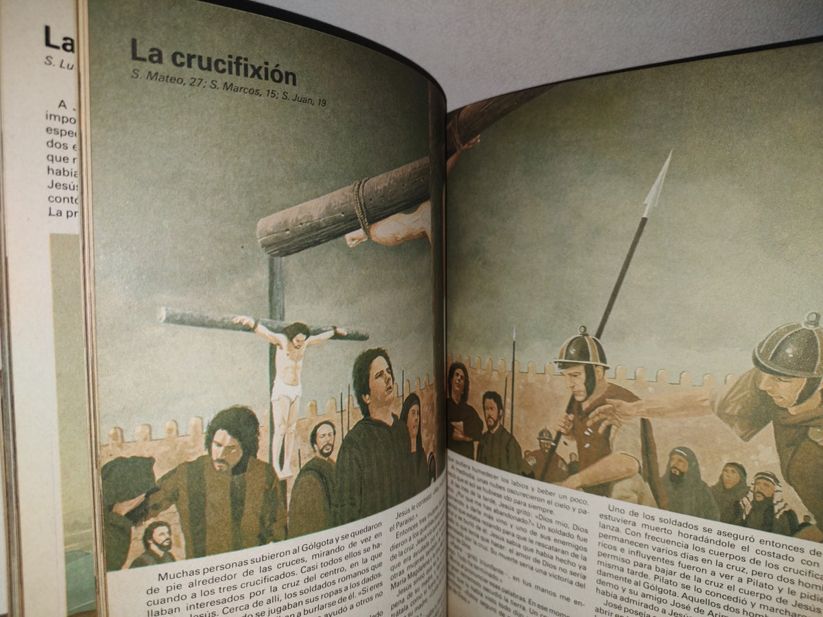 166- Grandes Obras Ilustradas. La Biblia Ilustrada Para Niños - Edaf - 80'S