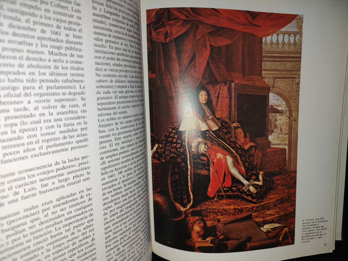 201- Protagonistas De La Civilización 8. Luis XIV - Editorial Debate/Itaca - 1983