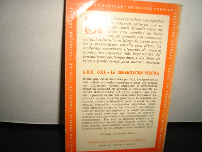 21- La Organización Política - G. D. H. Cole