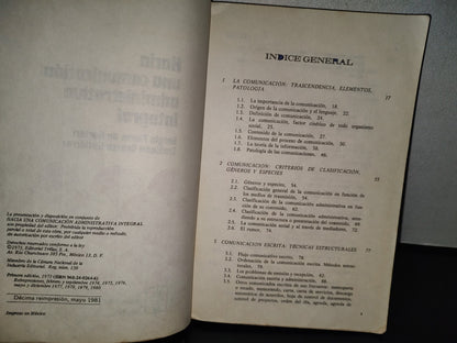 158- Hacia Una Comunicación Administrativa Integral - Sergio Flores De Gortari