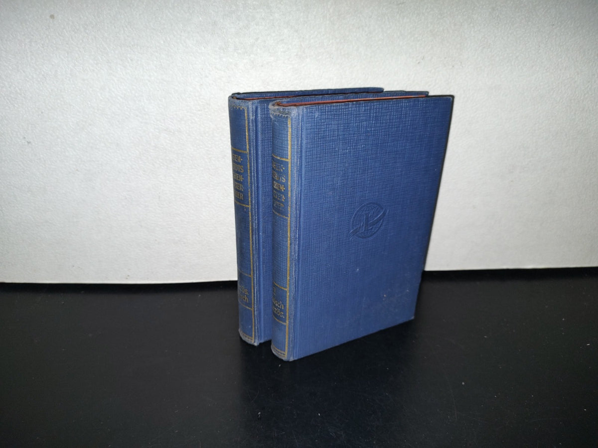 124- Diccionario Alemán-Francés. Langenscheidt Francais-Allemand - Waldemar Dickfach - 1952