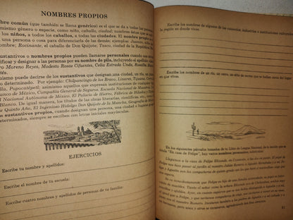 143- Mi Cuaderno De Trabao De Quinto Año. Lengua Nacional - 1970