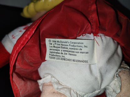 A5- Peluche Los Muppets Babies: Peggy De Mcdonald'S - 1994