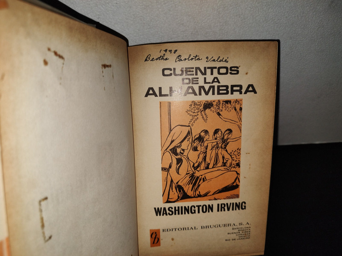 66- Cuentos De La Alhambra - Washington Irving - Primera Edición 1968