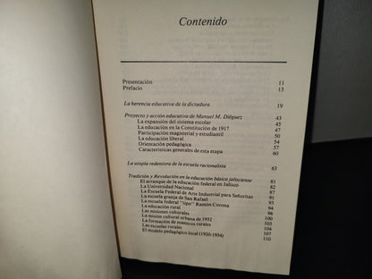 145- Jalisco Desde La Revolución Vii. La Escuela De La Revolución - Armando Martínez Moya - Primera Edición 1988