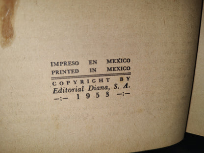 172- De Una España A Otra - Rafael Pérez Y Pérez - editorial diana, 1953