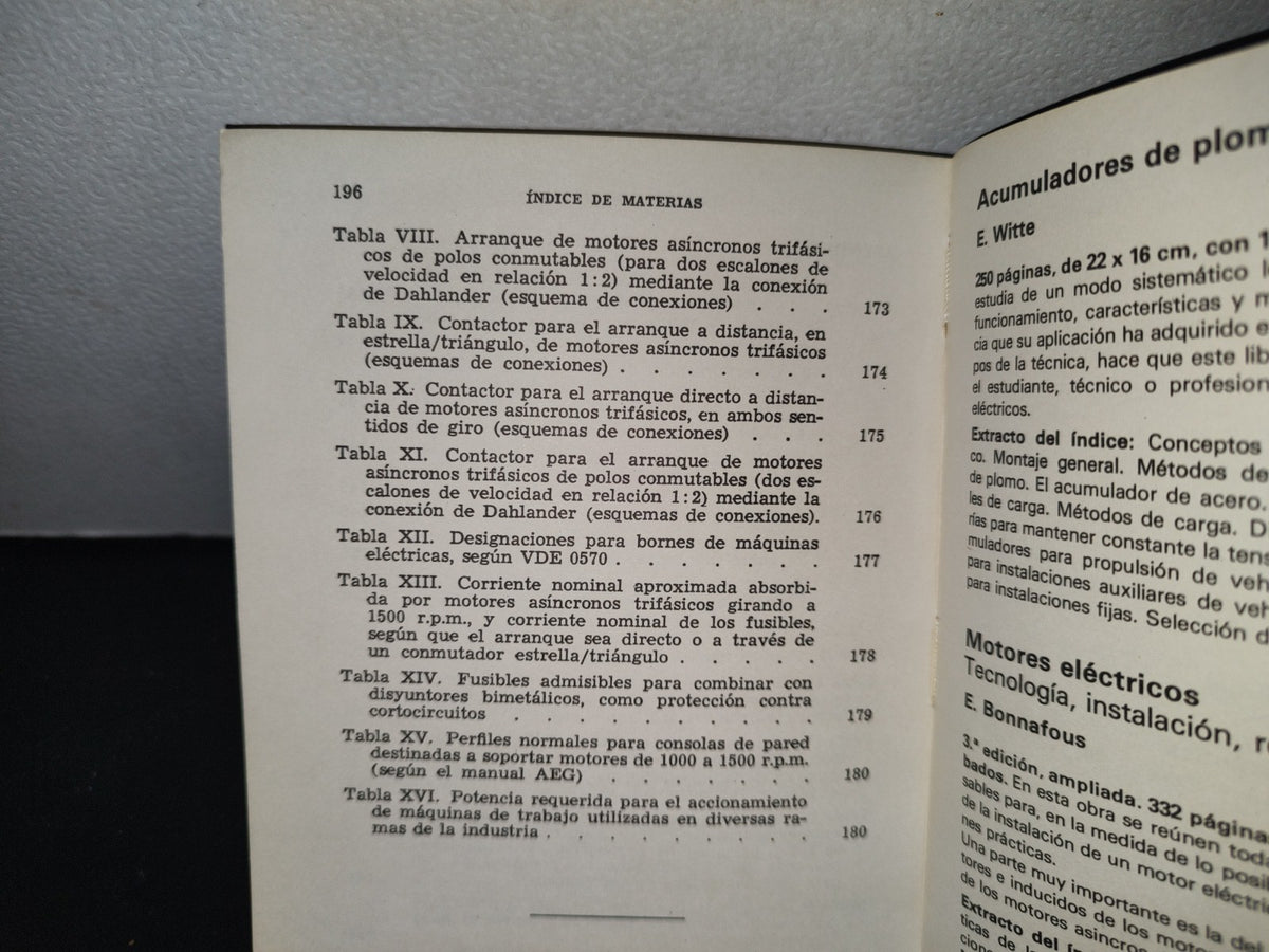 68- Wessel. Los Electromoteres En La Práctica