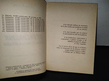 93- Devaluación Y Estatismo En México - Luis Pazos - 1976