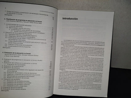 196- La Educación No Formal - Jaume Sarramona - 1992