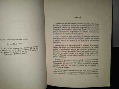 83- Chimalhuacán. Apuntes Históricos - Eugenio Alonso Martínez. Primera Edición 1981 - Firmado