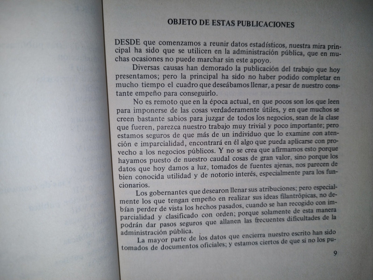 92- Estadística De Jalisco. Formada Con Vista De Los Mejores Datos Oficiales Y Noticias Ministradas Por Sujetos Idóneos En Los Años 1854 A 1863. Longinos Banda - Colección Historia, Serie Estadísticas Básicas No. 5. Gobierno Del Estado De Jalisco - 1982