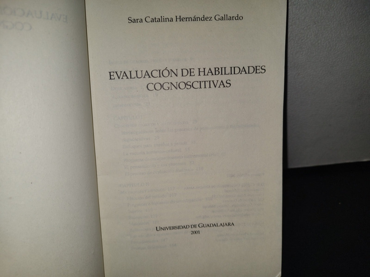 172- Evaluación De Habilidades Cognoscitivas - Sara Catalina Hernández Gallardo