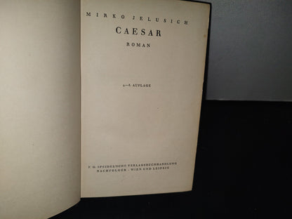 84- Alemán. Caesar. Roman - Mirko Jelusich - 1930