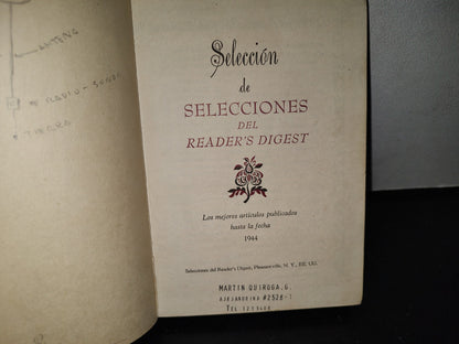 66- Selección De Selecciones Del Reader'S Digest - 1944