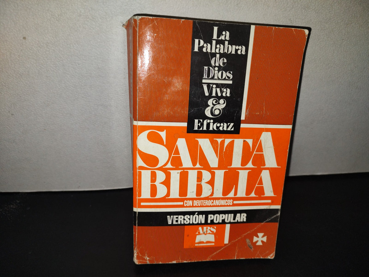 209- La Santa Biblia Con Deuterocanónicos. Sociedad Bíblica Americana, Nueva York - 1983