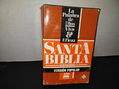 209- La Santa Biblia Con Deuterocanónicos. Sociedad Bíblica Americana, Nueva York - 1983