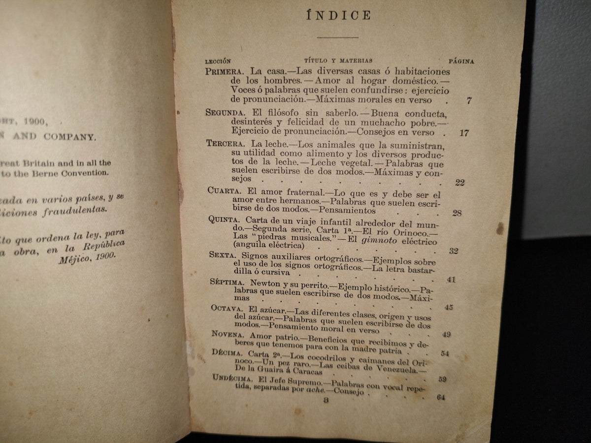 63- Antiguo Libro De Lecturas. El Lector Moderno De Appleton. Libro No. 2 - Juan García Purón - 1907