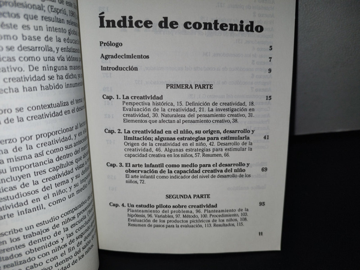 91- El Niño Y La Creatividad - Rosa Ma. Espriu Vizcaíno - Primera Edición 1993