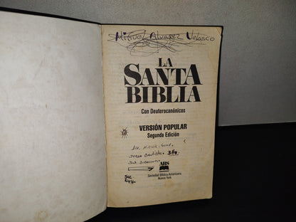 209- La Santa Biblia Con Deuterocanónicos. Sociedad Bíblica Americana, Nueva York - 1983