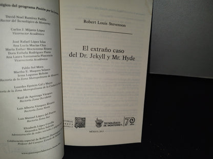 75- El Extraño Caso Del Dr. Jekyll Y Mr. Hyde - Robert Louis Stevenson. Editorial Porúa, México, 2013