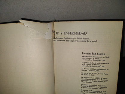 202- Salud Y Enfermedad - Hernán San Martín - La Prensa Médica Mexicana S. A., 1981