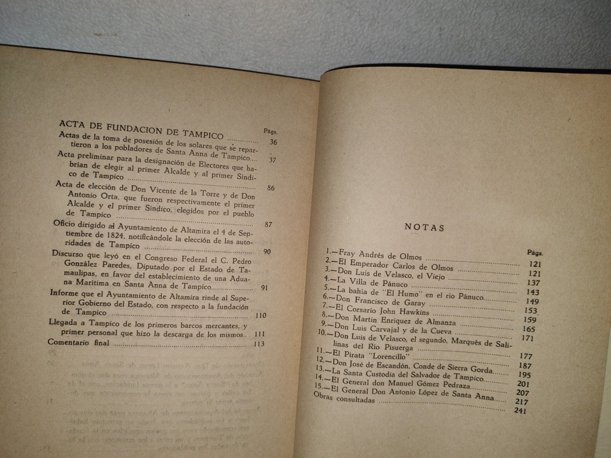 83- Repoblación De Tampico - Luis Velasco Y Mendoza - México 1942
