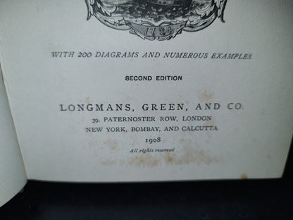60- Mecánica Para Ingenieros / Mechanics For Engineers - Arthur Morley - 1908