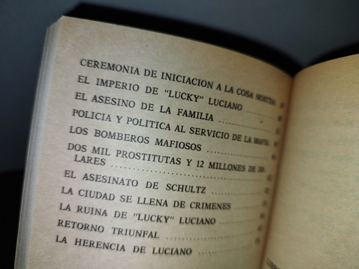50- Al Capone. Rey Del Hampa Y Verdadero ”Padrino” - Filipo Rossi - Colección Duda. 1973